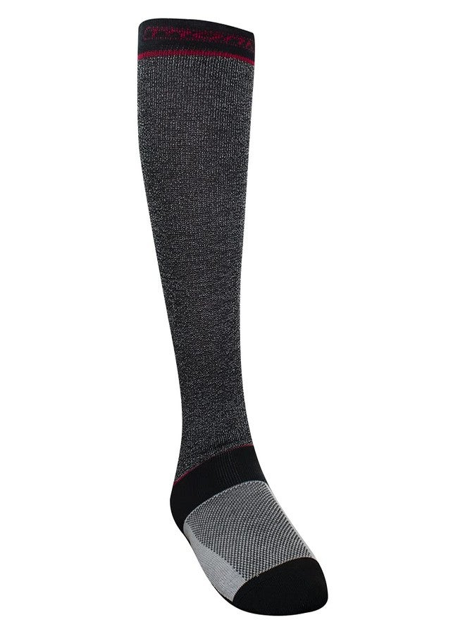 TronX Cut-Resistant Performance Hockey Socks, Moisture Wicking, Full Level 4 Protection (Large-) - Image 1
